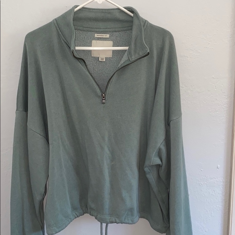 quarter zip sweater
